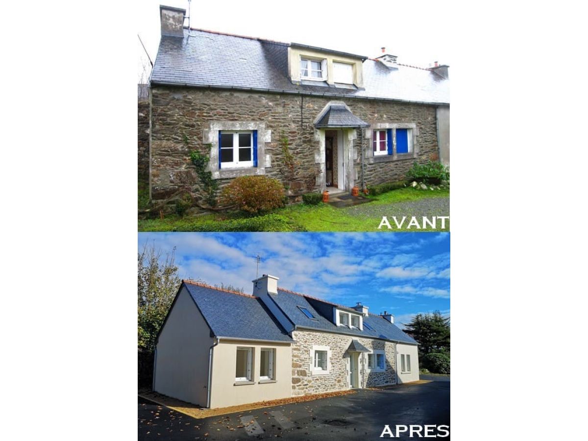 Rénovation et extension d'une maison à La Forest-Landerneau