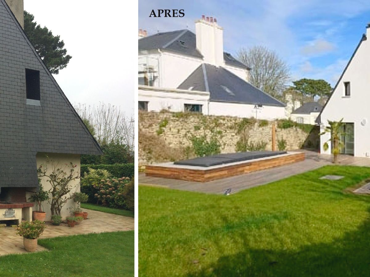 Rénovation d'une maison à Saint-Renan