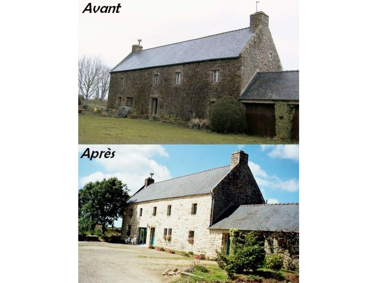 Rénovation d'une maison à Loc-Brévalaire