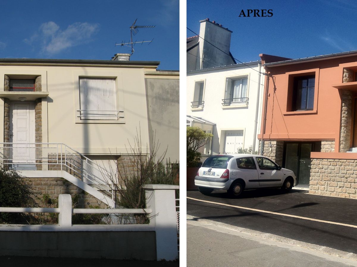 Rénovation d'une maison à Brest