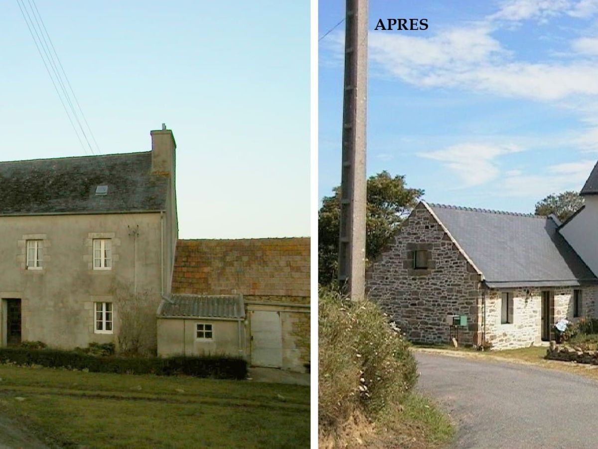Rénovation d'une maison à Guissény