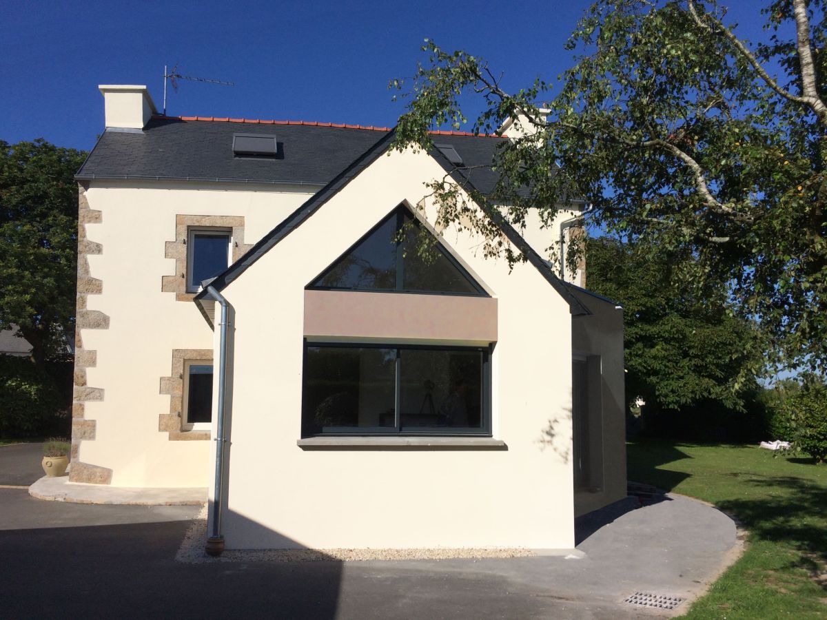 Extension de maison à Plabennec