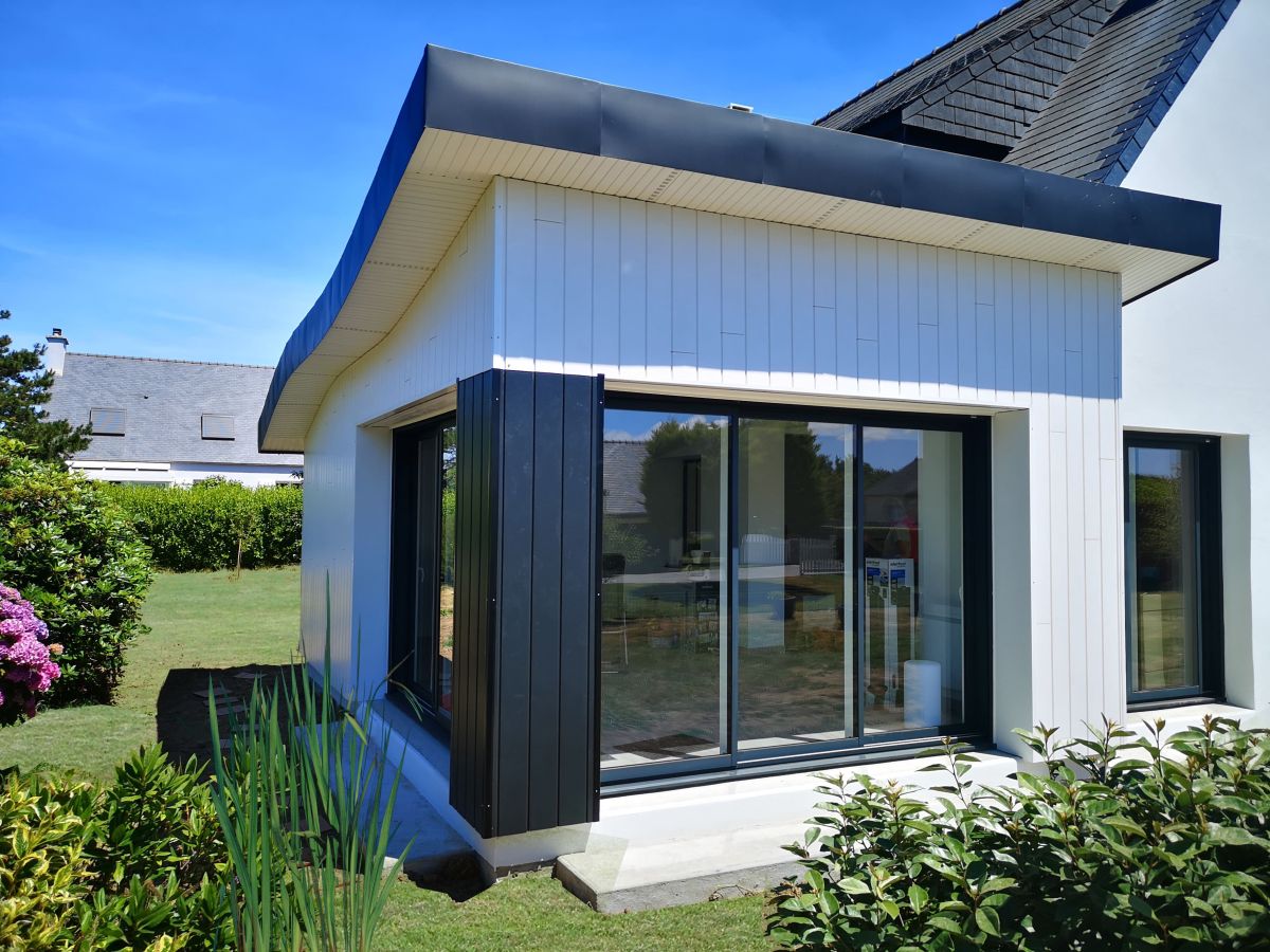 Rénovation et extension d'une maison à Porspoder