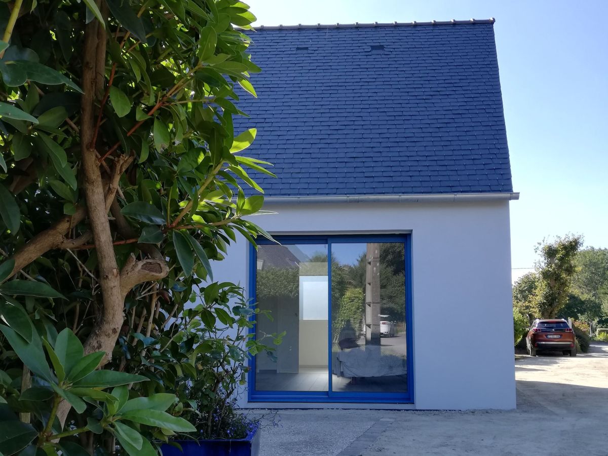 Extension PMR d'une maison à Plouvien