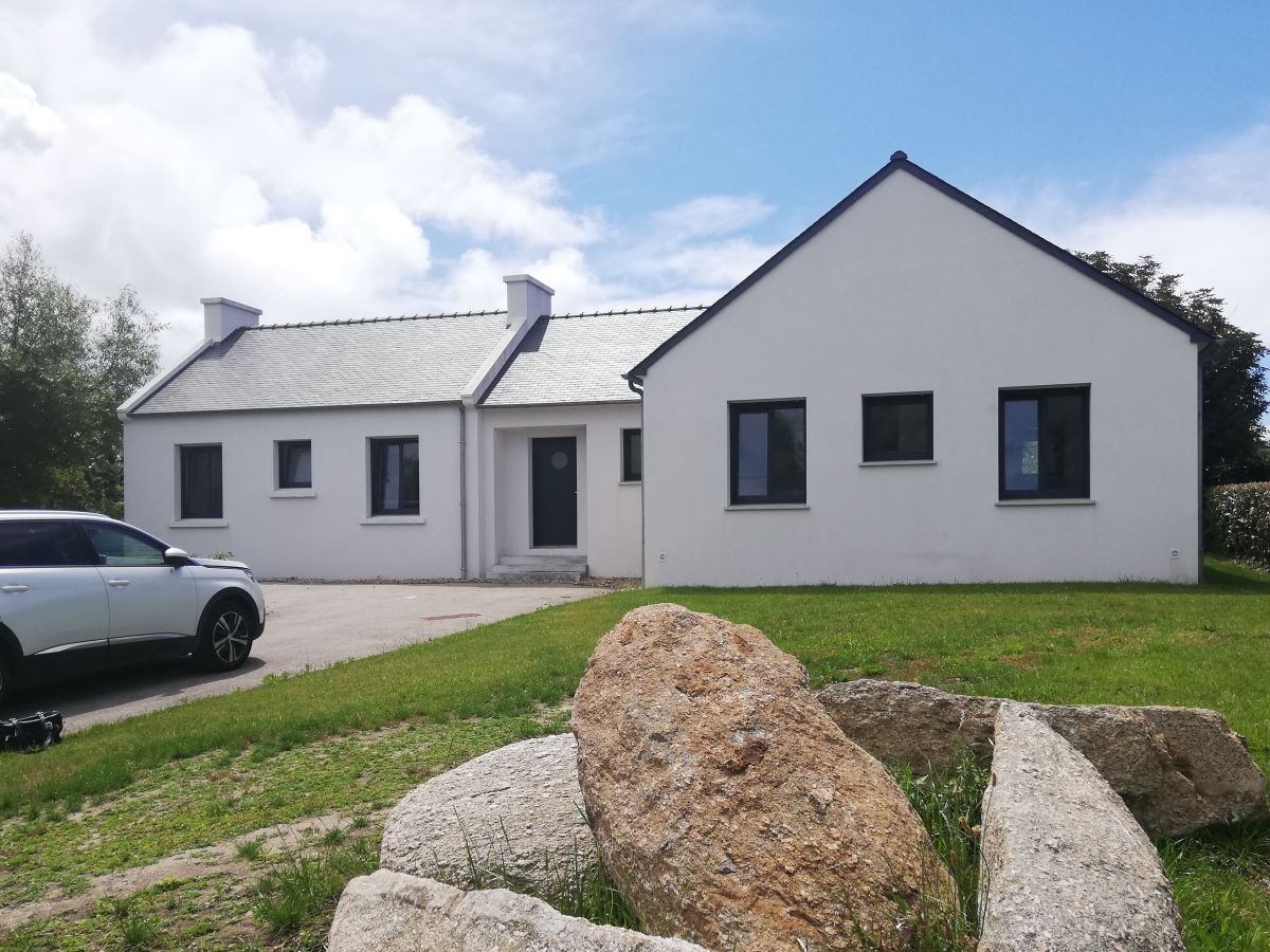 Rénovation et extension de maison à Lanildut