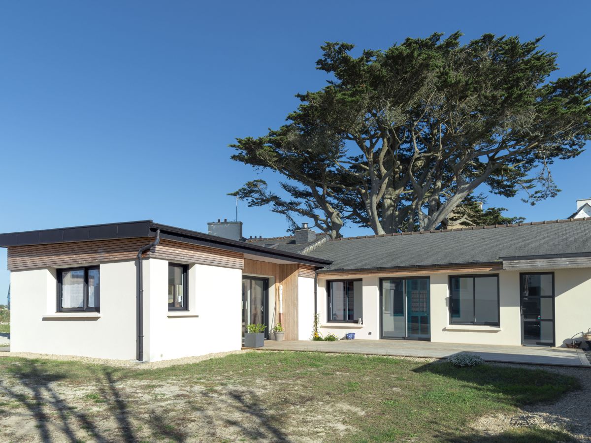 Rénovation et extesion de maison à Porspoder